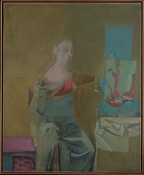 The Glazier, Willem de Kooning (American (born The Netherlands), Rotterdam 1904–1997 East Hampton, New York), Oil on canvas 