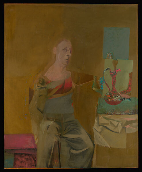 The Glazier, Willem de Kooning  American, born The Netherlands, Oil on canvas