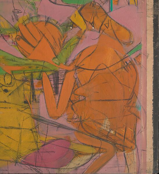 Judgment Day, Willem de Kooning (American (born The Netherlands), Rotterdam 1904–1997 East Hampton, New York), Oil and charcoal on paper