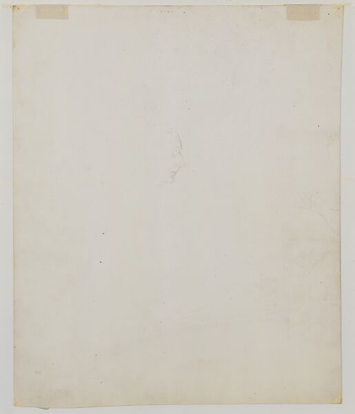 Study for Seated Man (Self-Portrait), Willem de Kooning (American (born The Netherlands), Rotterdam 1904–1997 East Hampton, New York), Graphite on paper