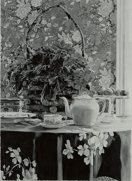 Green Table, Carolyn Brady (American, Chickasha, Oklahoma 1937–2005 Rochester, Minnesota), Watercolor with graphite on paper