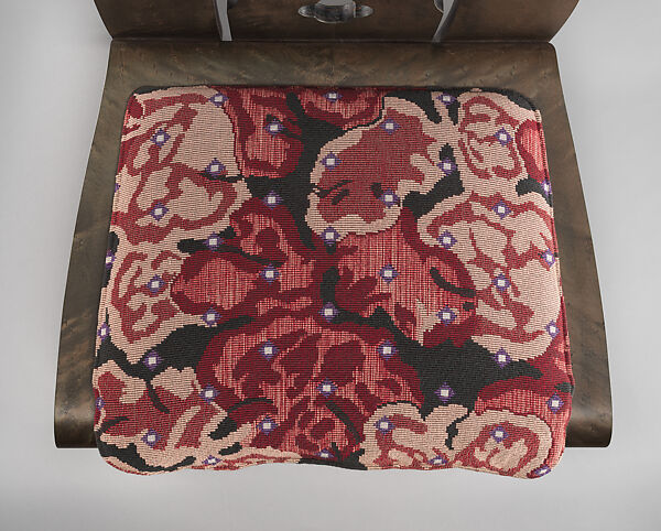 #662 "Chippendale" Chair, Robert Venturi (American, Philadelphia, Pennsylvania 1925–2018 Philadelphia, Pennsylvania), Molded plywood with laminated finish, upholstery