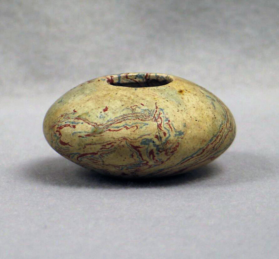 Water pot, Stoneware with marbled clay, China