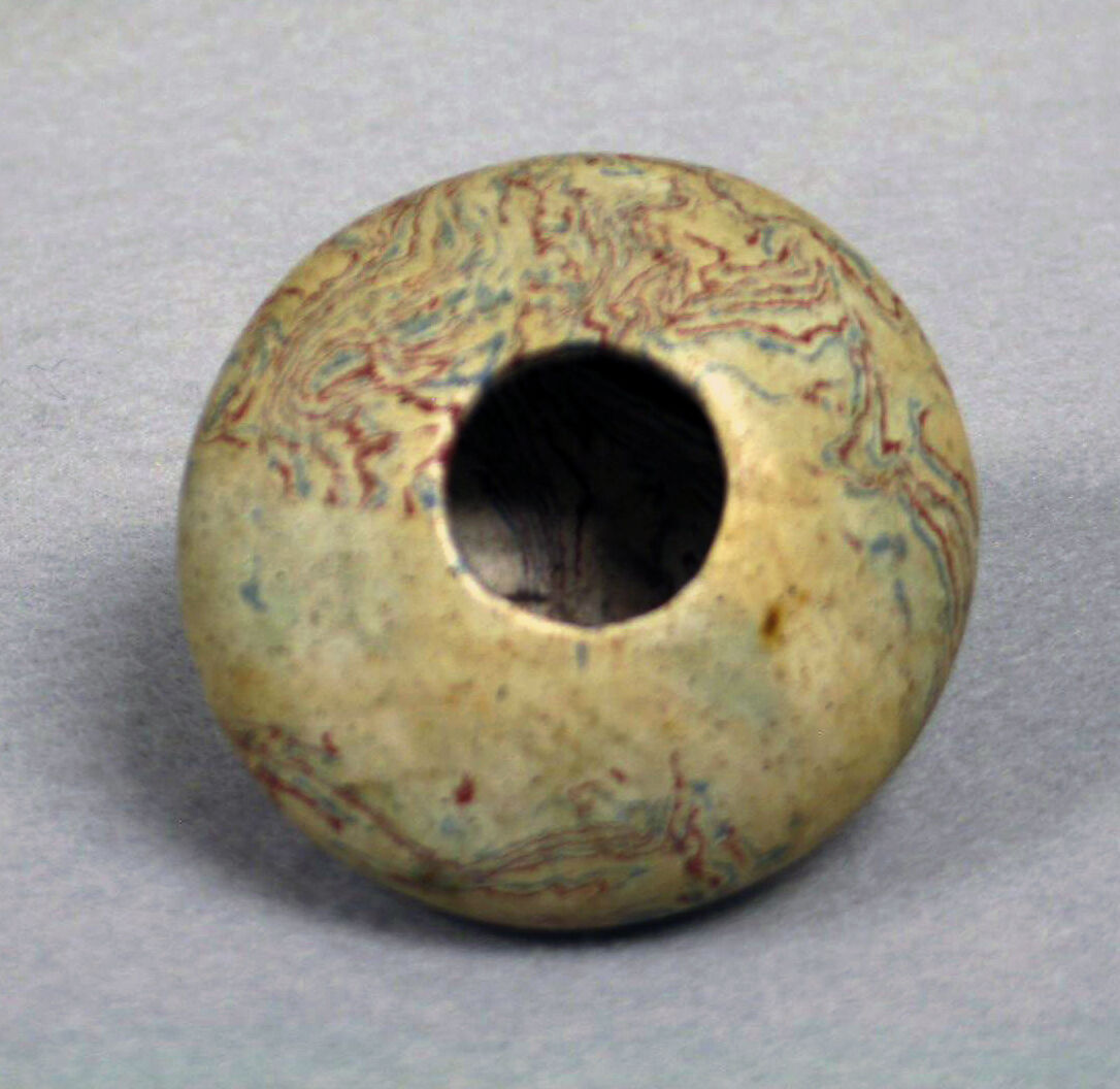 Water pot, Stoneware with marbled clay, China