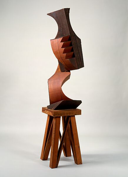 Five Piece Mahogany, Mel Kendrick (American, born Boston, Massachusetts, 1949), Mahogany