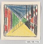 Bauhaus Archive, Margarete Willers (German, Oldenburg 1883–1977 Essen), Crayon