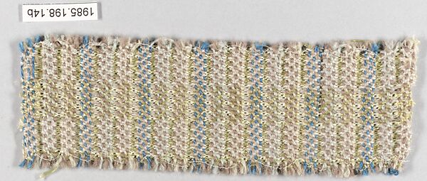 Bauhaus Archive, Gunta Stölzl (German, Munich 1897–1983 Zurich, Switzerland), Natural and synthetic fibers