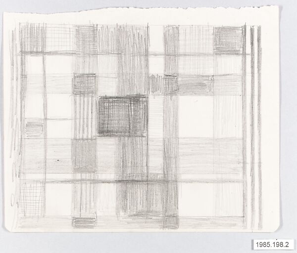 Bauhaus Archive, Gunta Stölzl (German, Munich 1897–1983 Zurich, Switzerland), Graphite 