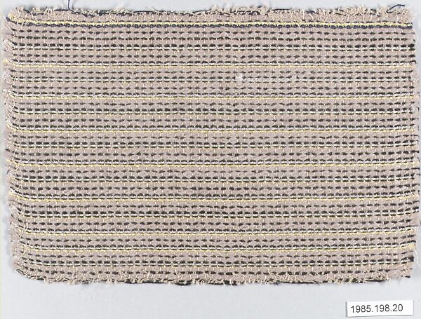 Bauhaus Archive, Gunta Stölzl (German, Munich 1897–1983 Zurich, Switzerland), Natural and synthetic fibers 