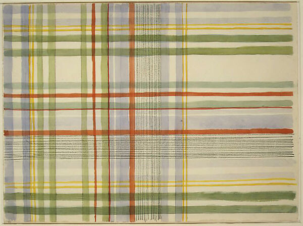 Bauhaus Archive, Gunta Stölzl (German, Munich 1897–1983 Zurich, Switzerland), Crayon and watercolor 