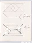 Bauhaus Archive, Notes "Primare Gestaltung", Gertrud Preiswerk (German (born Swiss), Basel 1902–1994), Pen and ink on paper 