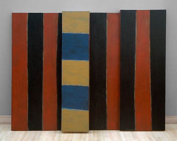 Molloy, Sean Scully (American, born Dublin, 1945), Oil on canvas 