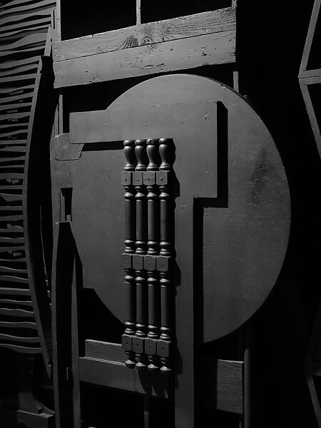 Mrs. N's Palace, Louise Nevelson (American (born Ukraine), Kiev 1899–1988 New York), Painted wood, mirror