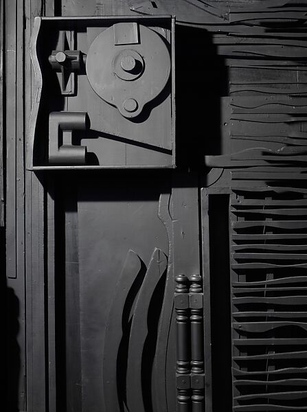 Mrs. N's Palace, Louise Nevelson (American (born Ukraine), Kiev 1899–1988 New York), Painted wood, mirror