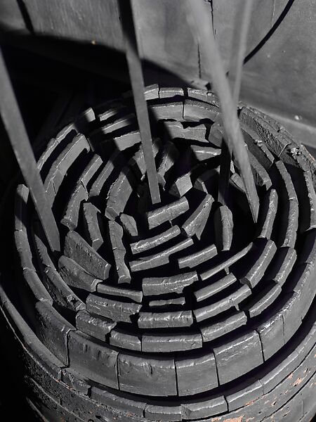 Mrs. N's Palace, Louise Nevelson (American (born Ukraine), Kiev 1899–1988 New York), Painted wood, mirror