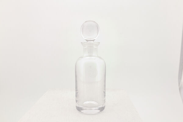 "Transat" Oil-and-Vinegar Cruet Set, Luc Lanel (French, 1894–1966), Silver-plated metal, glass