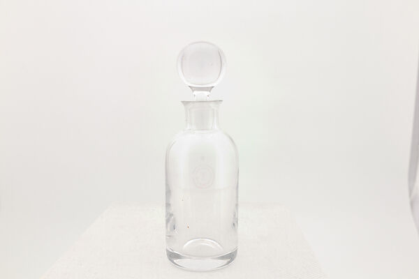 "Transat" Oil-and-Vinegar Cruet Set, Luc Lanel (French, 1894–1966), Silver-plated metal, glass