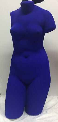 Blue Venus, Yves Klein (French, Nice 1928–1962 Paris), Painted plaster 