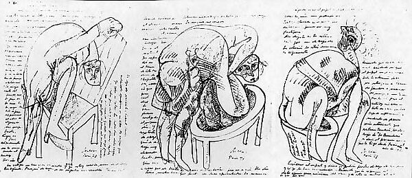 Instructions, José Luis Cuevas (Mexican, Mexico City 1934–2017 Mexico City), Ink on paper 