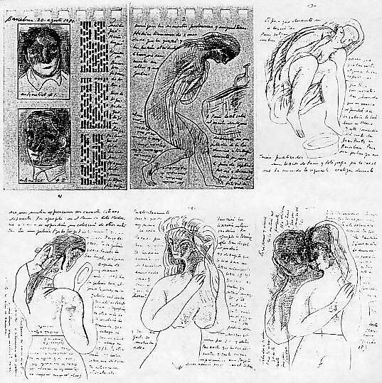 The Month of Cuevas, José Luis Cuevas (Mexican, Mexico City 1934–2017 Mexico City), Ink and graphite on paper 