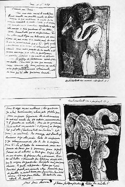 Absurdities, José Luis Cuevas (Mexican, Mexico City 1934–2017 Mexico City), Ink, watercolor, and wash on paper 