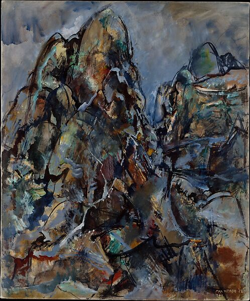 Pacific Coast, Max Weber (American (born Russia), Bialystok 1881–1961 Great Neck, New York), Oil on canvas 