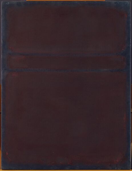 Untitled, Mark Rothko (American (born Russia, now Latvia), Dvinsk 1903–1970 New York), Acrylic on paper, mounted on Masonite 