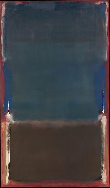 Untitled, Mark Rothko (American (born Russia, now Latvia), Dvinsk 1903–1970 New York), Oil and acrylic with powdered pigments on canvas 