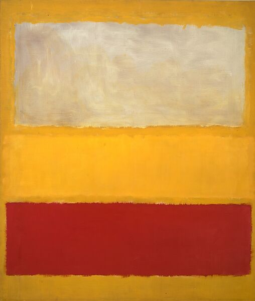 Mark Rothko - No. 13 (White, Red on Yellow) - The Metropolitan