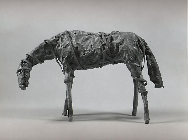 Hudie, Deborah Butterfield (American, born San Diego, California, 1949), Lead on steel armature 