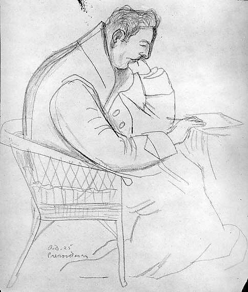 Scofield Thayer, Adolf Dehn (American, Waterville, Minnesota 1895–1968 New York), Graphite on paper 