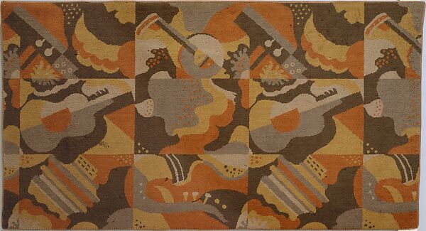 Carpet for Radio City Music Hall, Ruth Reeves (American, Redlands, California 1892–1966 New Delhi, India), Wool and cotton 