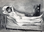 Reclining Nude After Goya's Maja