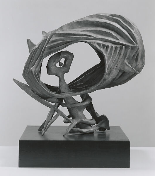 Sentinel, Seymour Lipton (American, New York 1903–1986 Locust Valley, New York), Sheet lead 