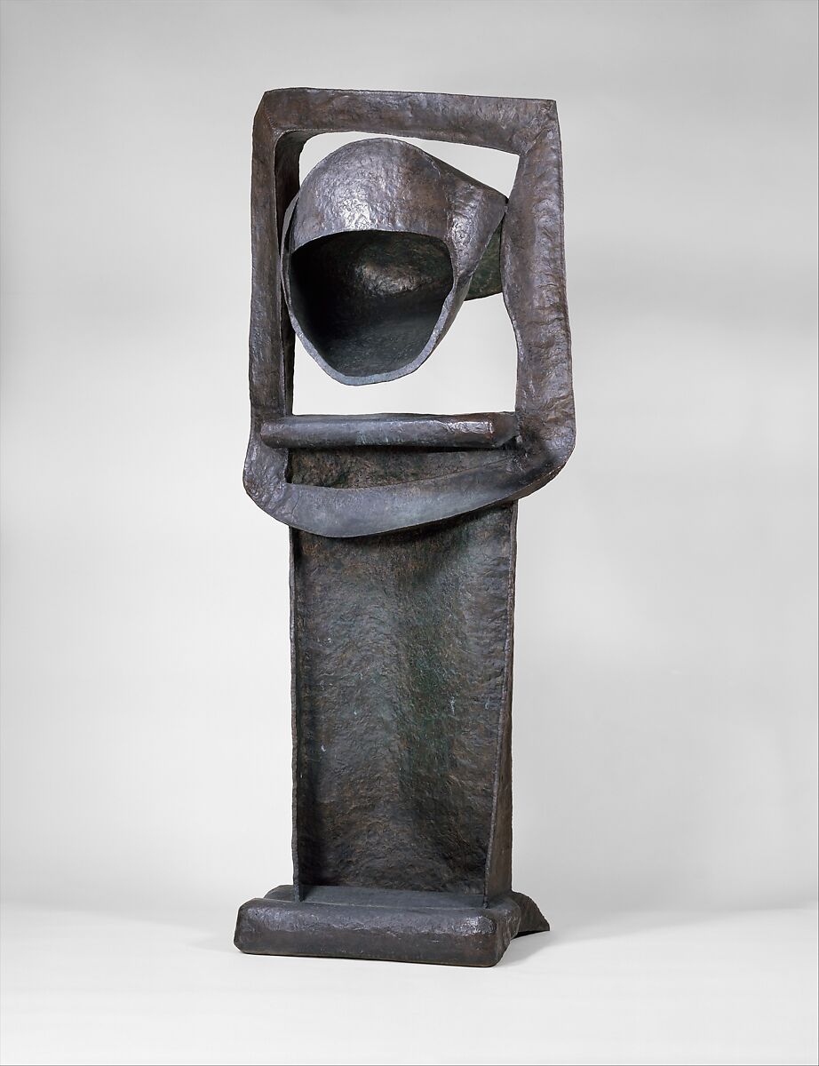 Guardian, Seymour Lipton (American, New York 1903–1986 Locust Valley, New York), Nickel-silver on Monel metal 