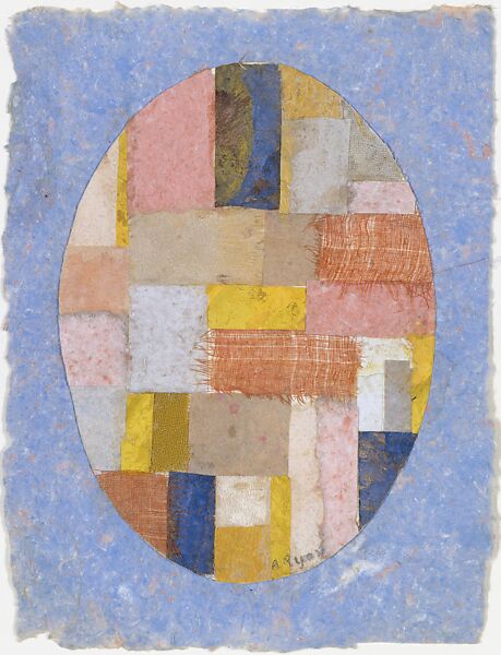 Number 453, Anne Ryan (American, Hoboken, New Jersey 1889–1954 Morristown, New Jersey), Cut and pasted fabrics, papers and painted paper on paper, mounted on Howell paper 