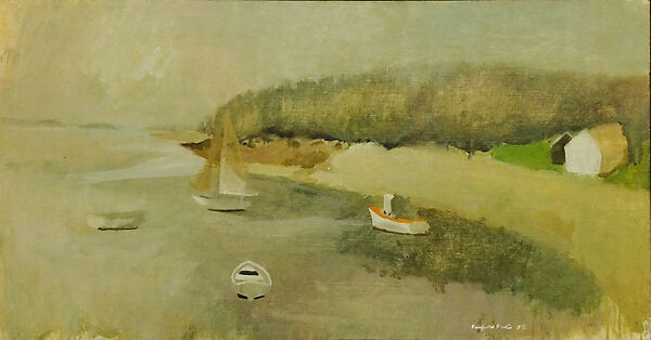 Maine Coast, Fairfield Porter (American, Winnetka, Illinois 1907–1975 Southampton, New York), Oil on canvas 