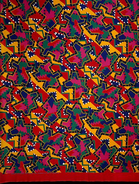 Nathalie Du Pasquier Gabon Textile The Metropolitan Museum Of Art