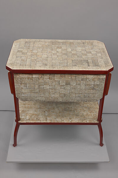 Table, Jean Dunand (French (born Switzerland), Lancy 1877–1942 Paris), Lacquered wood, eggshell