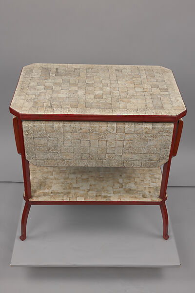 Table, Jean Dunand (French (born Switzerland), Lancy 1877–1942 Paris), Lacquered wood, eggshell