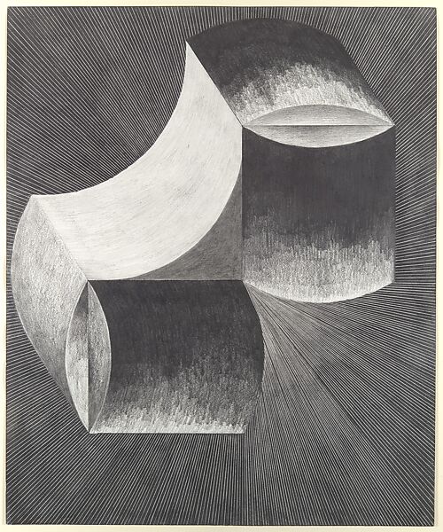 Untitled, A, Lucas Samaras (American (born Greece), Kastoria 1936–2024 New York), Graphite with incising on paper 