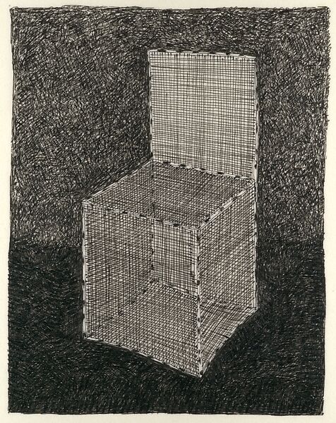 Untitled, Lucas Samaras (American (born Greece), Kastoria 1936–2024 New York), Ink on paper 