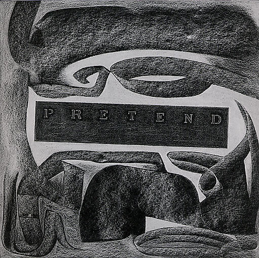 Untitled # 29, Lucas Samaras (American (born Greece), Kastoria 1936–2024 New York), Graphite on black paper 