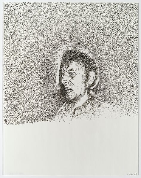 Untitled, Lucas Samaras (American (born Greece), Kastoria 1936–2024 New York), Ink on paper 