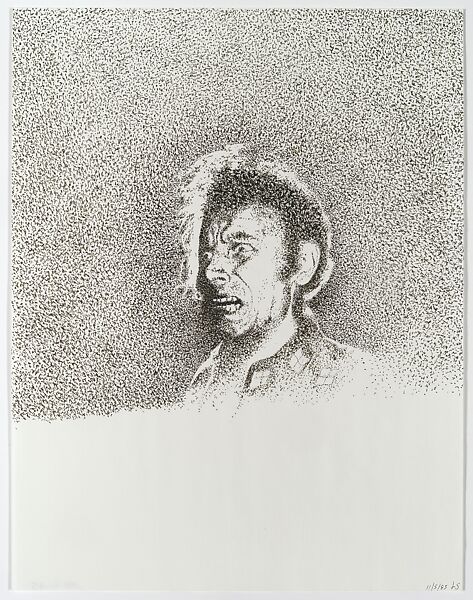 Untitled, Lucas Samaras (American (born Greece), Kastoria 1936–2024 New York), Pen and black ink on paper 