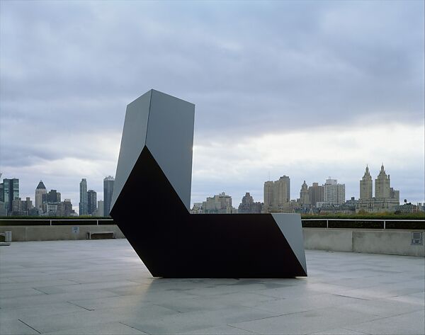 Amaryllis, Tony Smith (American, South Orange, New Jersey 1912–1980 New York, New York), Painted steel 