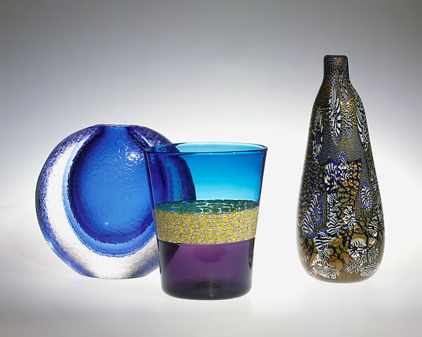 Vase, Riccardo Licata (Italian, Turin 1929–2014 Venice), Glass