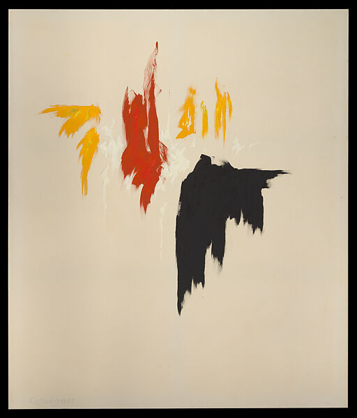 Untitled, Clyfford Still (American, Grandin, North Dakota 1904–1980 Baltimore, Maryland), Oil on canvas 