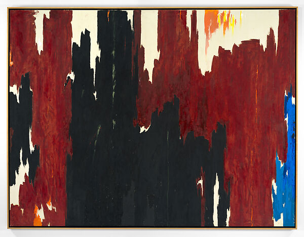 Untitled, Clyfford Still (American, Grandin, North Dakota 1904–1980 Baltimore, Maryland), Oil on canvas 