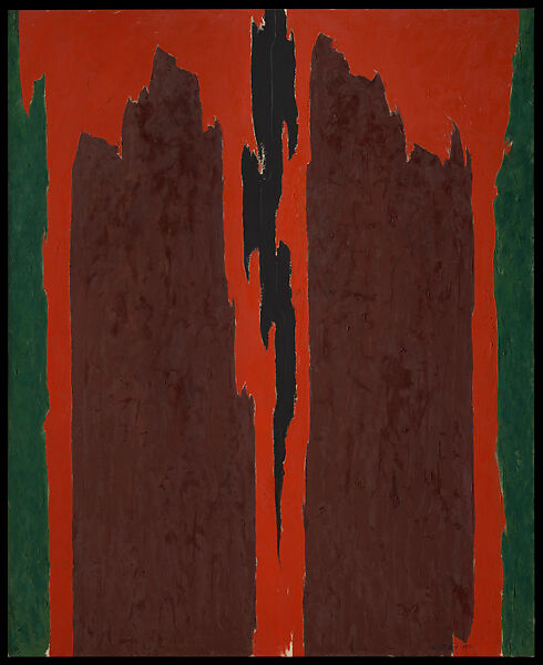 Untitled, Clyfford Still (American, Grandin, North Dakota 1904–1980 Baltimore, Maryland), Oil on canvas 